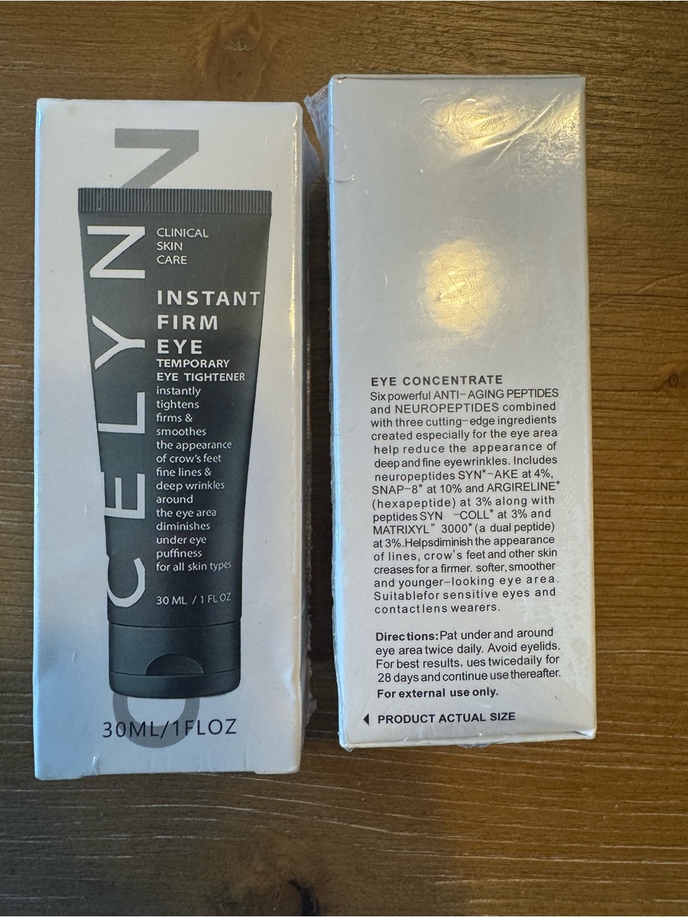 Instant Firm Eye Concentrate - Gray